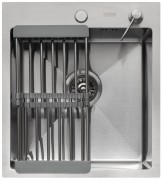 Мойка кухонная ARFEKA ECO AR 450*500 с коландером и дозатором SATIN Мойка кухонная ARFEKA ECO AR 450*500 с коландером и дозатором SATIN