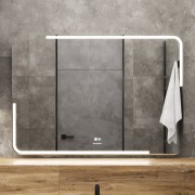 Зеркало с подсветкой и обогревом Laparet Atlas 100х70 Зеркало с подсветкой и обогревом Laparet Atlas 100х70