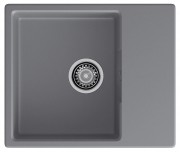 Мойка кухонная GranFest Urban GF-UR-658L темно-серый Мойка кухонная GranFest Urban GF-UR-658L темно-серый