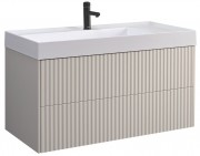 Тумба под умывальник Belux Сиртаки НП 100-02 светлый миндаль Тумба под умывальник Belux Сиртаки НП 100-02 светлый миндаль