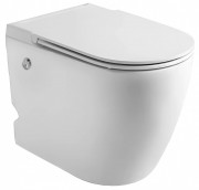 Унитаз приставной CeruttiSPA Sella Pulse CT10198 с импульсным смывом Унитаз приставной CeruttiSPA Sella Pulse CT10198 с импульсным смывом