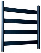 Полотенцесушитель водяной Ростела Престиж черный нижн.подв.1" 500х600/4