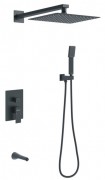 Душевая система Berges Ventas 3S Black 073006 Душевая система Berges Ventas 3S Black 073006