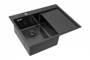 Мойка кухонная ARFEKA ECO AR 650*500 L BLACK PVD NANO Мойка кухонная ARFEKA ECO AR 650*500 L BLACK PVD NANO