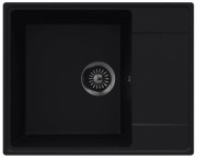 Мойка кухонная Maunfeld Lacrima 605 MFQS-605B черный
