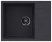 Мойка кухонная Maunfeld Lacrima 605 MFQS-605DGR темно-серый