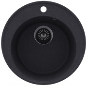 Мойка кухонная Maunfeld Medusa 485 MFQS-485DGR темно-серый