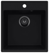 Мойка кухонная Maunfeld Perla 460 MFQS-460B черный Мойка кухонная Maunfeld Perla 460 MFQS-460B черный