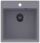 Мойка кухонная Maunfeld Perla 460 MFQS-460LGR светло-серый Мойка кухонная Maunfeld Perla 460 MFQS-460LGR светло-серый