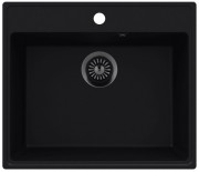 Мойка кухонная Maunfeld Perla 580 MFQS-580B черный
