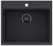 Мойка кухонная Maunfeld Perla 580 MFQS-580DGR темно-серый