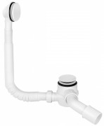 Сифон для ванны click/clack McAlpine HC2600CL-WH с верхней прочисткой