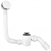 Сифон с наполнением для ванны McAlpine HCN2600CC-15MM-WH