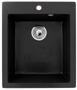 Мойка кухонная Ulgran U-404-344 ультра-черный Мойка кухонная Ulgran U-404-344 ультра-черный