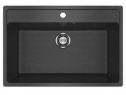 Мойка кухонная Ulgran U-600-308 черный Мойка кухонная Ulgran U-600-308 черный