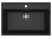 Мойка кухонная Ulgran U-600-344 ультра-черный Мойка кухонная Ulgran U-600-344 ультра-черный
