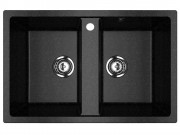 Мойка кухонная Ulgran U-608-308 черный Мойка кухонная Ulgran U-608-308 черный