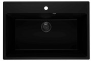 Мойка кухонная Ulgran Quartz Forte 760-07 уголь