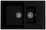 Мойка кухонная Ulgran Quartz Prima 780 1.5 К-07 уголь Мойка кухонная Ulgran Quartz Prima 780 1.5 К-07 уголь