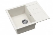Мойка кухонная AquaSanita Rock SQR 102 710 AW alba Мойка кухонная AquaSanita Rock SQR 102 710 AW alba