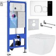 Комплект инсталляции с унитазом Roxen StounFix Dual Fresh 550013 Комплект инсталляции с унитазом Roxen StounFix Dual Fresh 550013