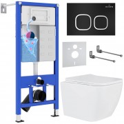 Комплект инсталляции с унитазом Roxen StounFix Dual Fresh 543879 Комплект инсталляции с унитазом Roxen StounFix Dual Fresh 543879