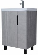 Тумба под умывальник напольная Айсберг Марта 60 DA3503T Тумба под умывальник напольная Айсберг Марта 60 DA3503T