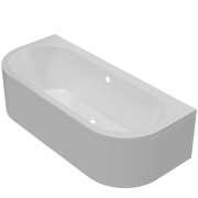 Ванна акриловая Bonito Home Aura 170x75 с ножками Standard