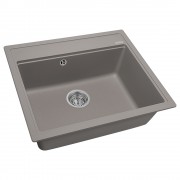 Мойка кухонная AquaSanita Rock SQR 101 202 AW alumetallic Мойка кухонная AquaSanita Rock SQR 101 202 AW alumetallic