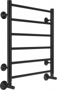 Полотенцесушитель водяной Terminus Аврора П6 500х600 RAL 9005 черный матовый