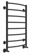 Полотенцесушитель водяной Terminus Классик П8 500х800 RAL 9005 черный матовый
