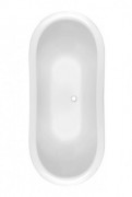 Ванна из искусственного камня Эстет Boston 180x74 белый матовый