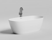 Ванна из искусственного камня Salini SOFIA S-Sense 102516G 170x80 белый глянец