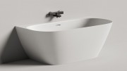 Ванна из искусственного камня Salini Sofia Wall 102517G 160x80 S-Stone, белый матовый