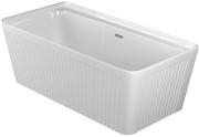 Ванна акриловая Grossman Cristal GR-2022M 170x75 белая матовая