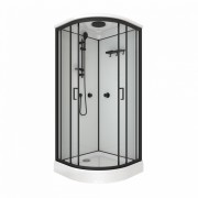 Душевая кабина Triton Прайм Блэк А 90x90 Душевая кабина Triton Прайм Блэк А 90x90