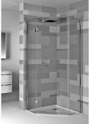 Душевой уголок Riho Scandic W301 90x90 с поддоном хром/печатный узор Душевой уголок Riho Scandic W301 90x90 с поддоном хром/печатный узор