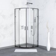 Душевой уголок RGW Classic CL-55B 80x80 прозрачное стекло / профиль черный Душевой уголок RGW Classic CL-55B 80x80 прозрачное стекло / профиль черный