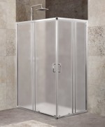 Душевой уголок Belbagno UNIQUE-AH-2-100/115-75/90-P-Cr (100-115)x(75-90) стекла рифленые Душевой уголок Belbagno UNIQUE-AH-2-100/115-75/90-P-Cr (100-115)x(75-90) стекла рифленые