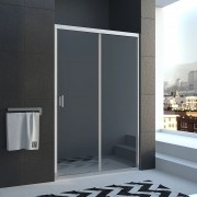 Душевая дверь Veconi VN40 150x185 стекла прозрачные, профиль хром Душевая дверь Veconi VN40 150x185 стекла прозрачные, профиль хром