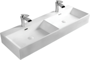 Умывальник SantiLine SL-2114 120x42 двойной, белый Умывальник SantiLine SL-2114 120x42 двойной, белый