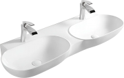 Умывальник SantiLine SL-2113 120x39 двойной, белый Умывальник SantiLine SL-2113 120x39 двойной, белый