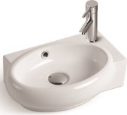 Умывальник накладной/подвесной Santiline SL-2022L 42x29 белый (левый) Умывальник накладной/подвесной Santiline SL-2022L 42x29 белый (левый)