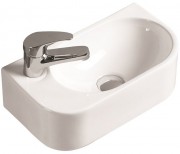 Умывальник накладной/подвесной Santiline SL-2014R 40x21,5 белый (правый) Умывальник накладной/подвесной Santiline SL-2014R 40x21,5 белый (правый)