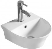 Умывальник накладной/подвесной Santiline SL-2008 45x40 белый Умывальник накладной/подвесной Santiline SL-2008 45x40 белый