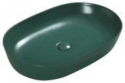 Умывальник Santiline SL-1017G 60x40 зеленый матовый Умывальник Santiline SL-1017G 60x40 зеленый матовый