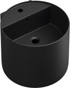 Умывальник подвесной Wellsee M1 Limited Edition 31880600S 45x45 черный матовый Умывальник подвесной Wellsee M1 Limited Edition 31880600S 45x45 черный матовый