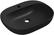 Умывальник накладной/подвесной Wellsee Pro Line 337502000 53x41 черный матовый Умывальник накладной/подвесной Wellsee Pro Line 337502000 53x41 черный матовый