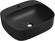 Умывальник накладной Wellsee Ideal 326907000 50x42 черный матовый Умывальник накладной Wellsee Ideal 326907000 50x42 черный матовый
