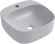 Умывальник накладной Wellsee Ideal 326905000 42x42 серый матовый Умывальник накладной Wellsee Ideal 326905000 42x42 серый матовый